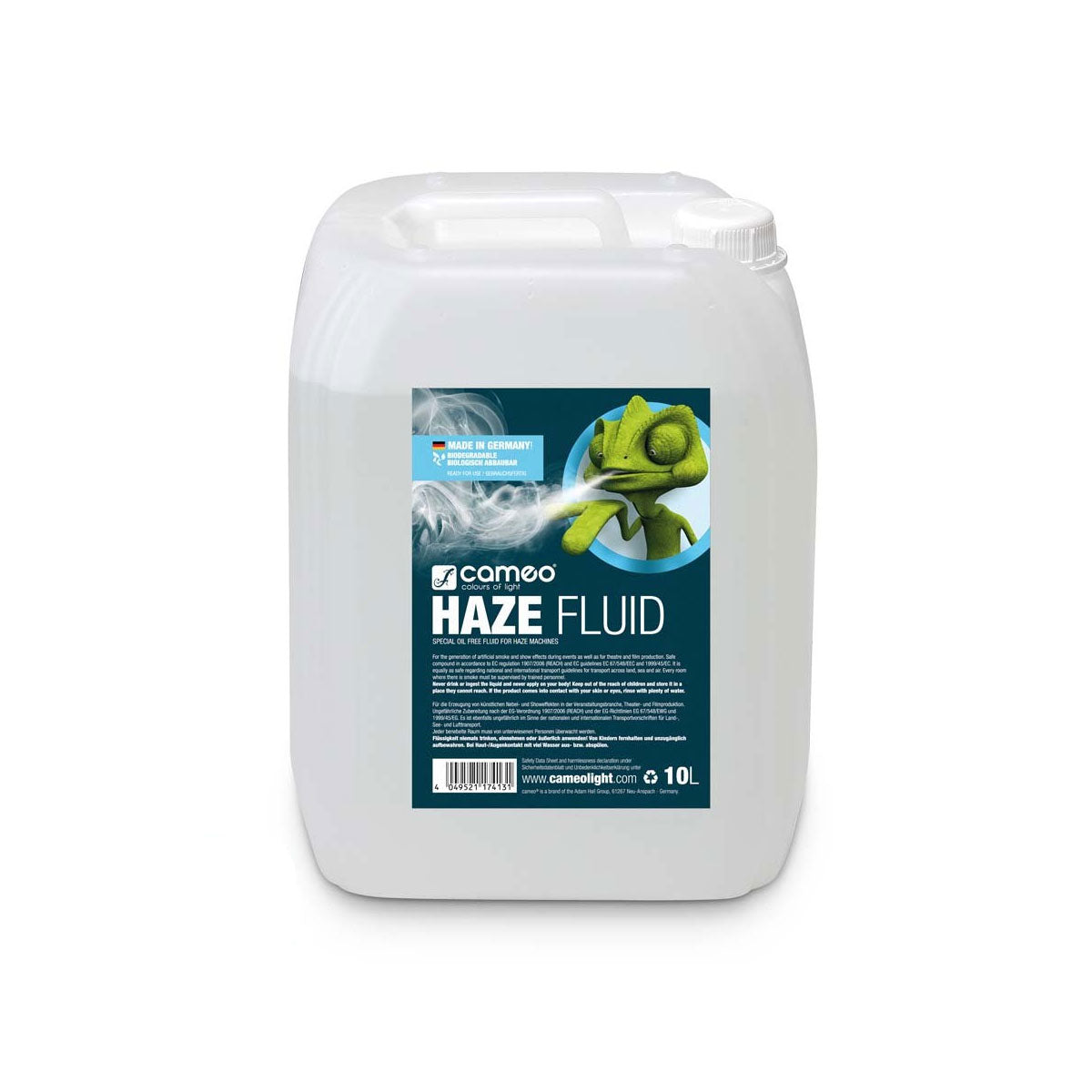 Cameo HAZE FLUID 10L - Haze fluid for fine fog density