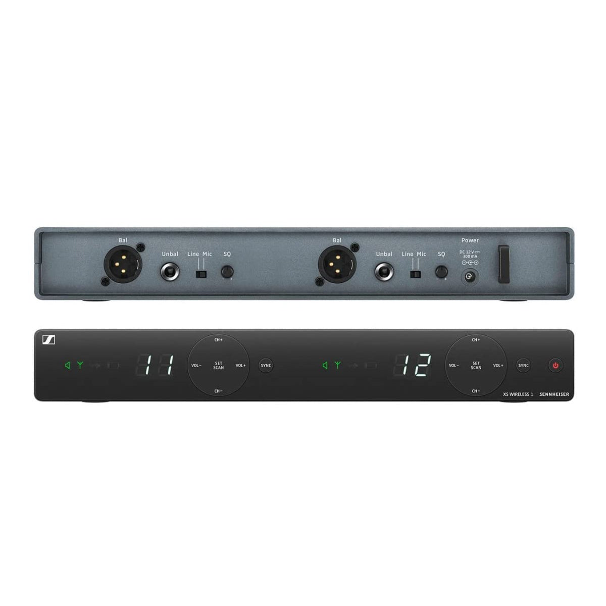 Sennheiser XSW 1-825 DUAL-B Dual Vocal Set Handheld Systems