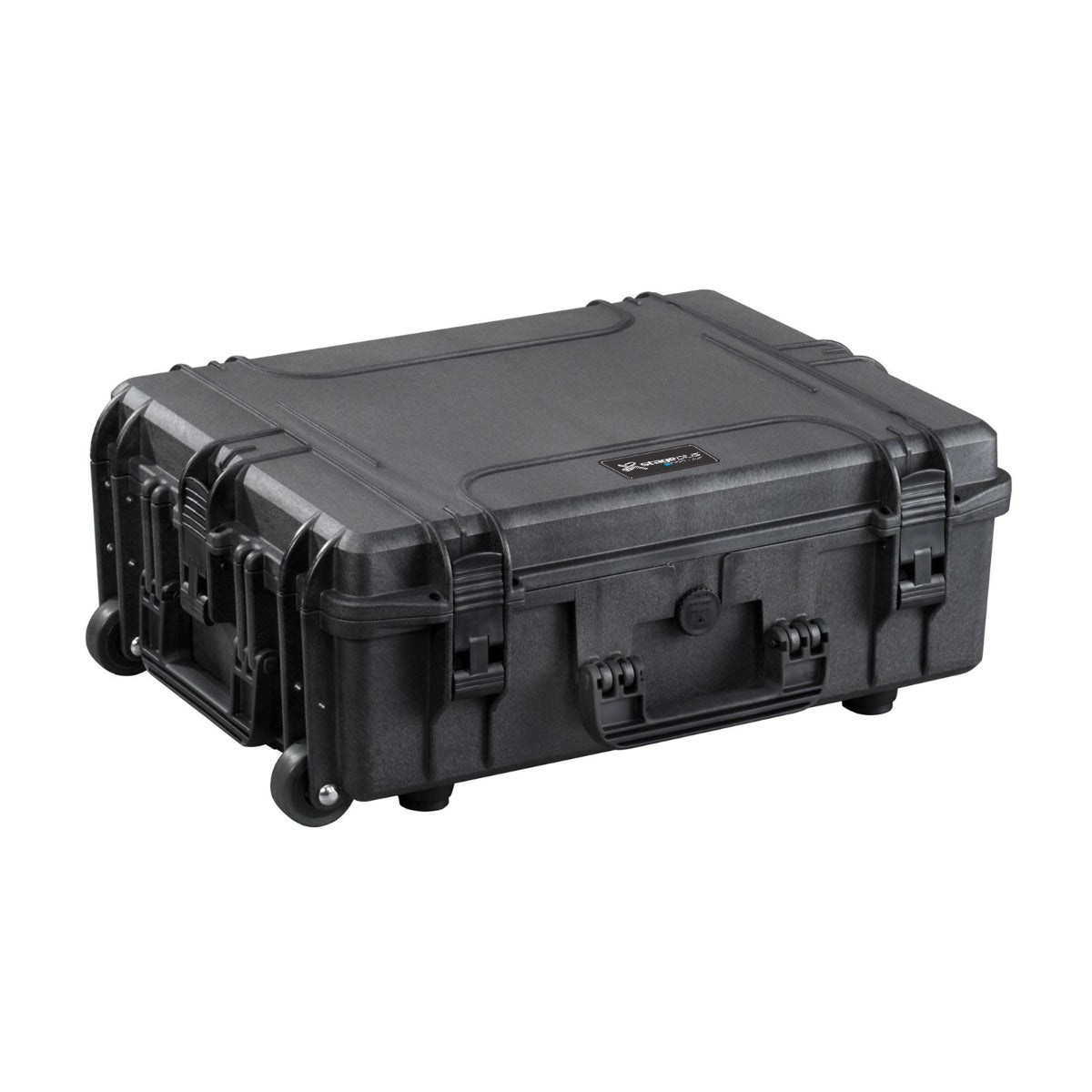 Stage Plus PRO 540H190TR Black Trolley Case Empty with Convoluted Foam in Lid Trolley Cases