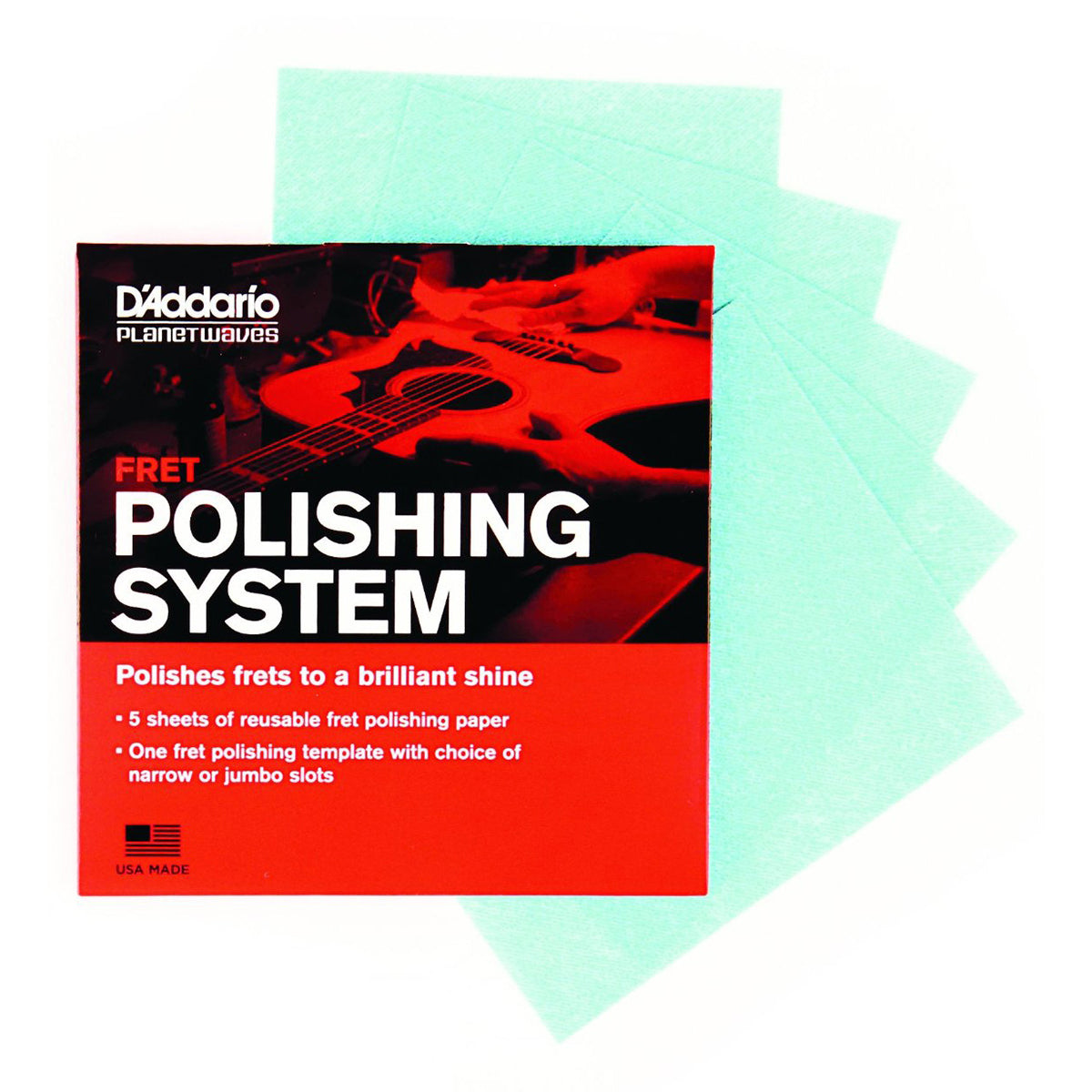 Planetwaves PWFRP Fretboard Polishing System Guitar Maintenance