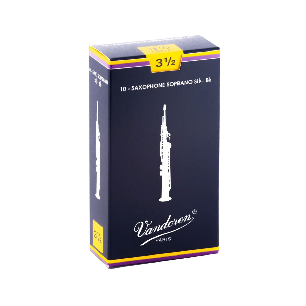 Vandoren Soprano Sax Reeds 3.5 - Per Box of 10