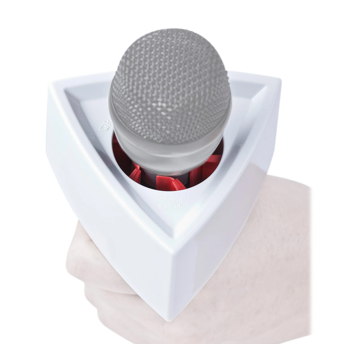 Rycote Triangular White Mic Flag Three-sided For 19-38mm Diameter Mics Single Mic Flags