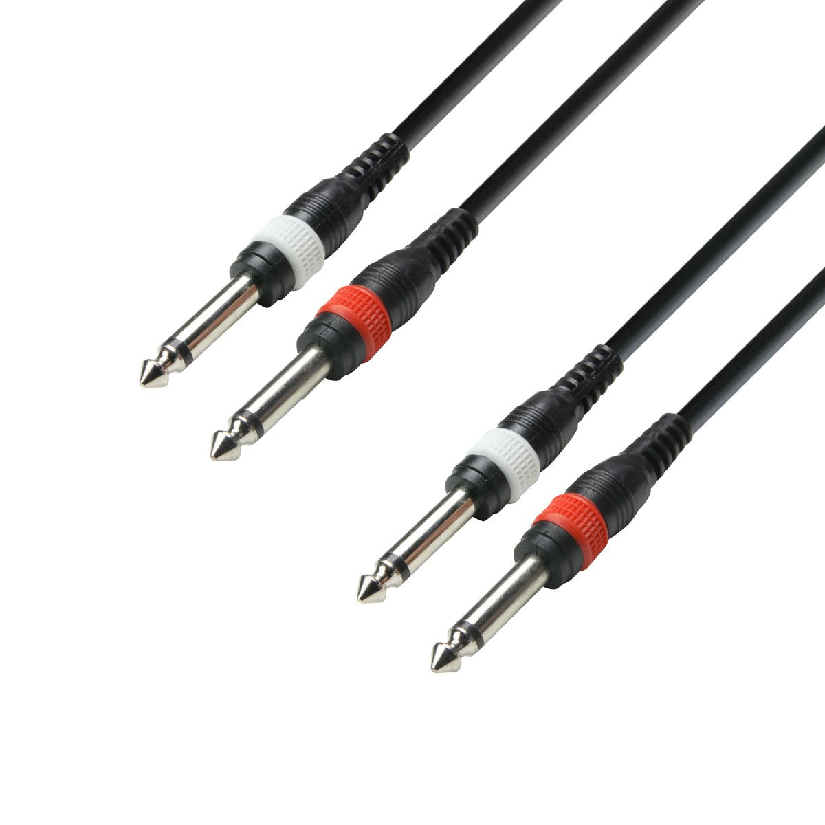 Adam Hall Cables K3 TPP 0600 - Audio Cable 2 x 6.3mm Jack mono to 2 x 6.3mm Jack mono 6m