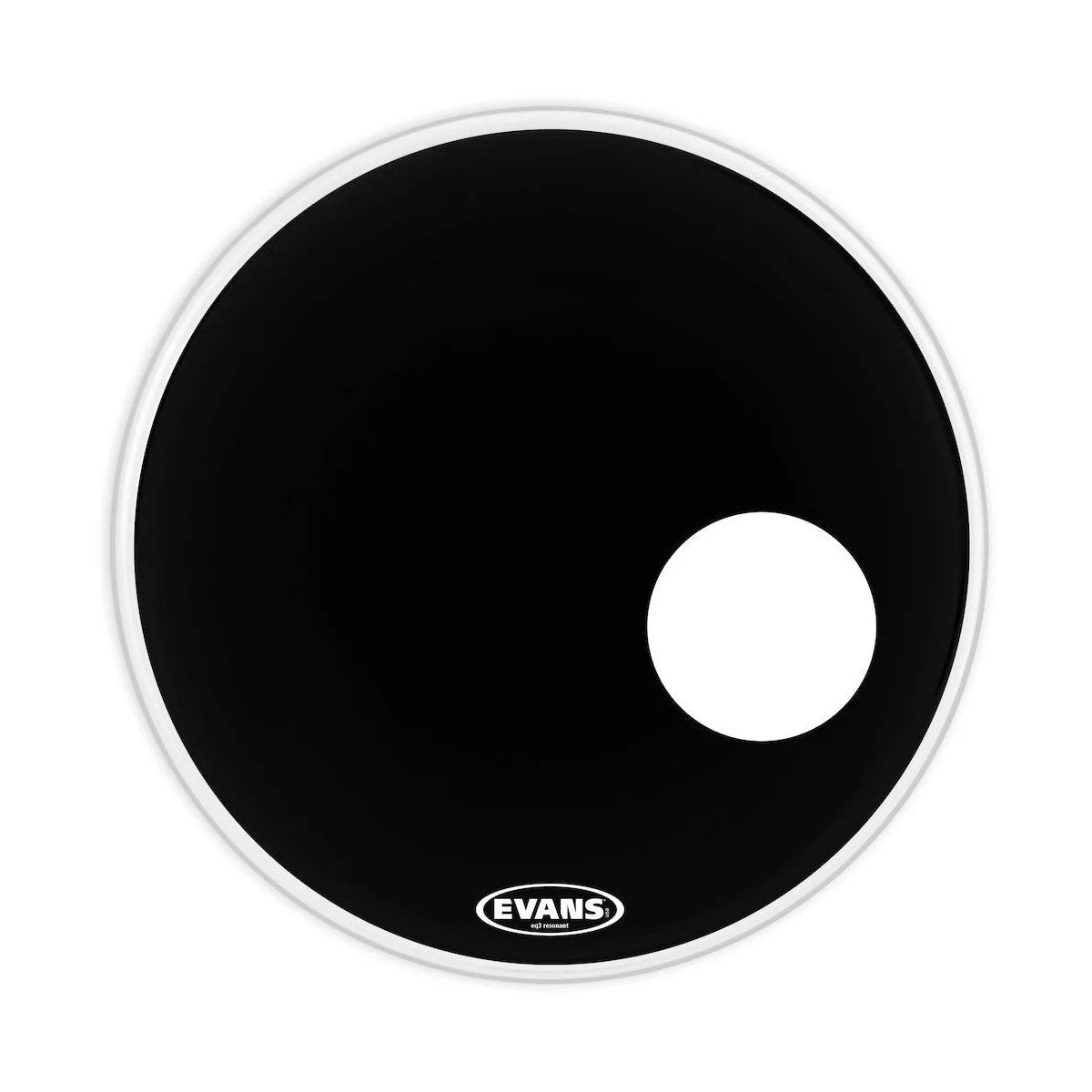 Evans BD18RB EQ3 Resonant Black Drumhead Kick Drum