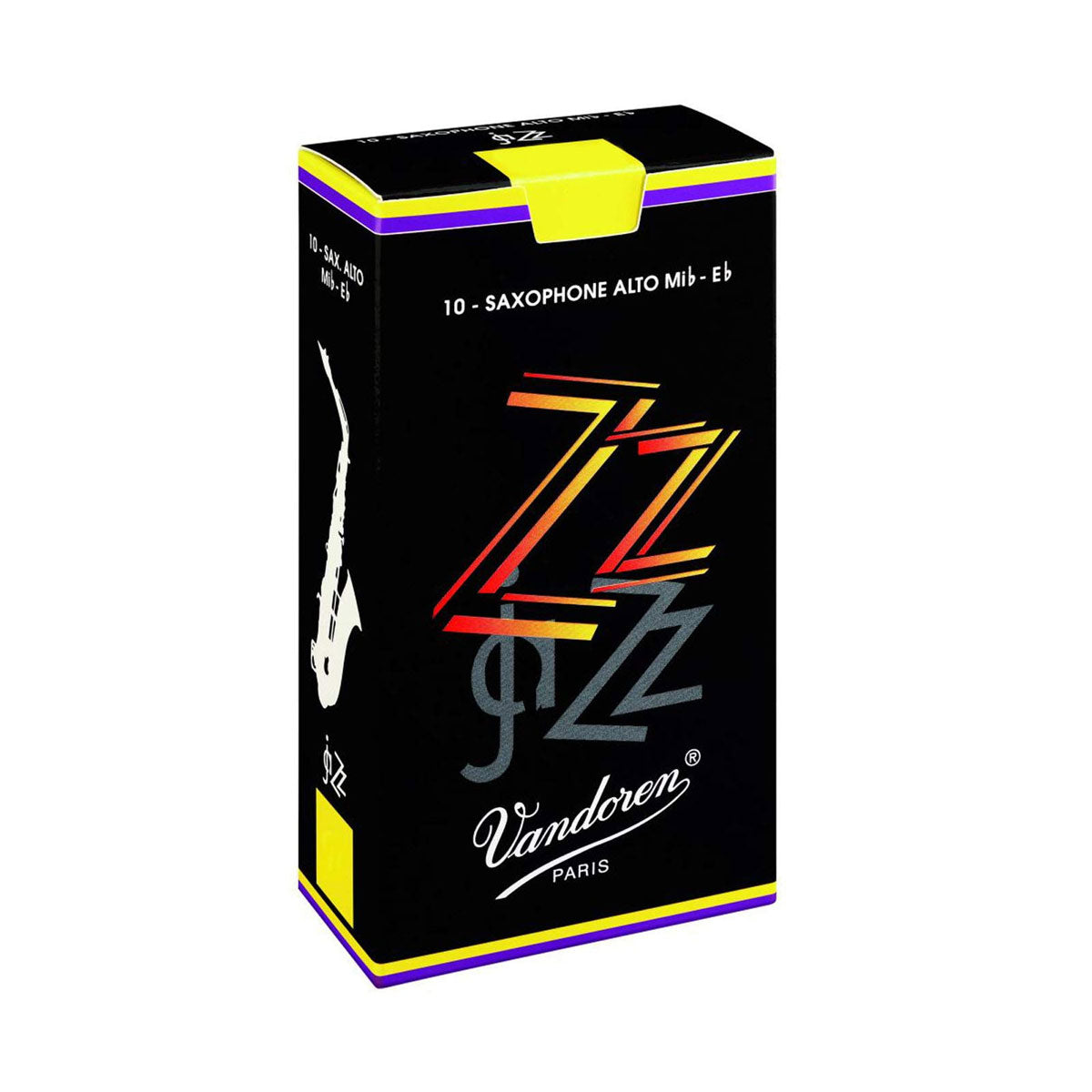 Vandoren Alto Saxophone Zz Jazz Reeds 3.5 - Per Box