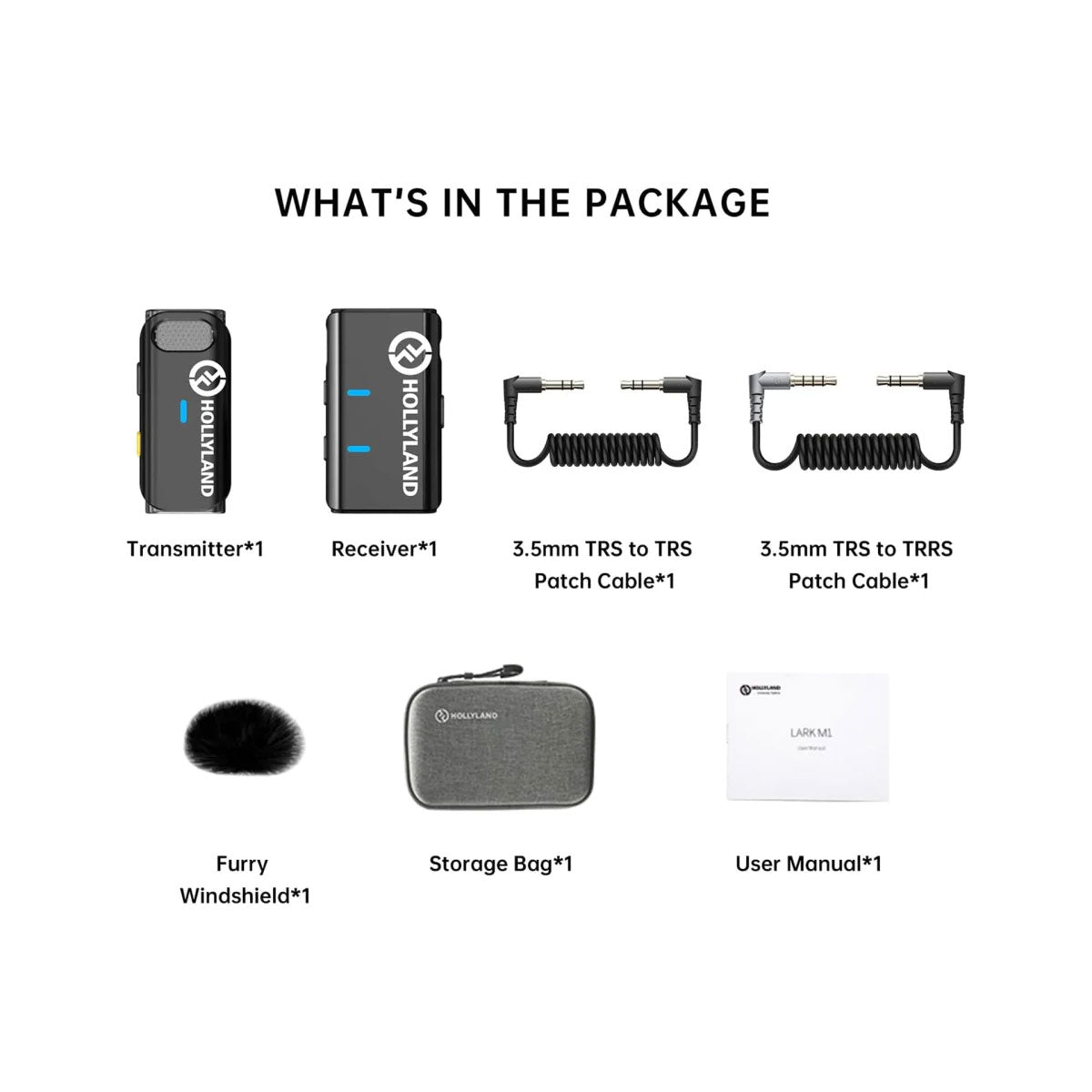 Hollyland LARK M1 SOLO Wireless Microphone System