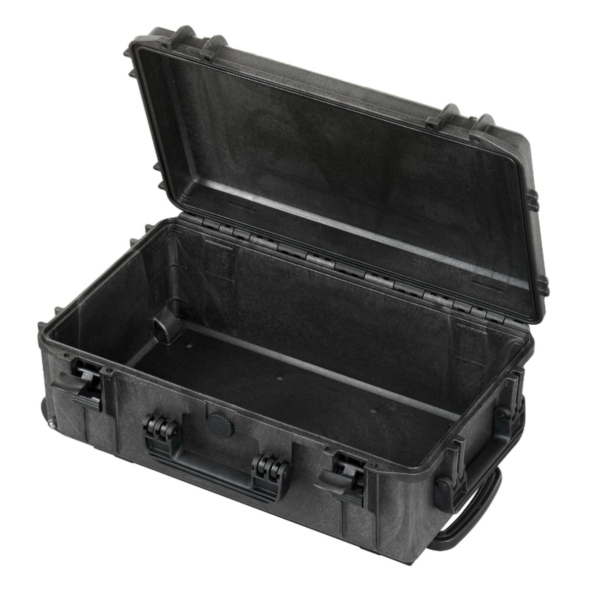 SP PRO 520TR Black Trolley Case Empty w/ Convoluted Foam in Lid ID: L520xW290xH200mm