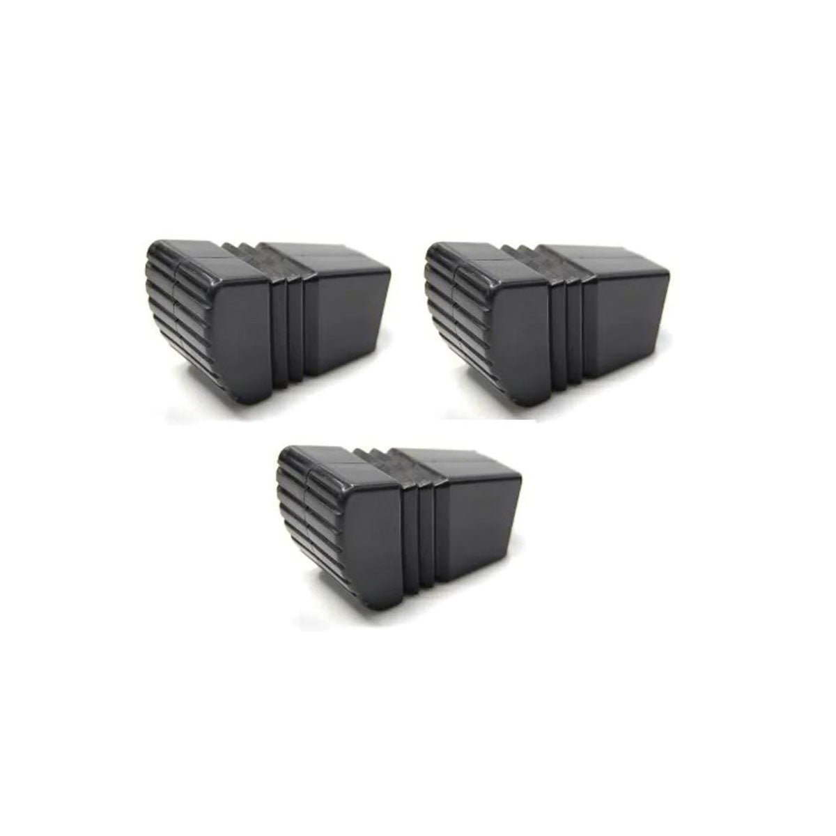 Pearl R-26n-3 Rubber Tips For Double-Braced Drum Thrones (3-Pack)