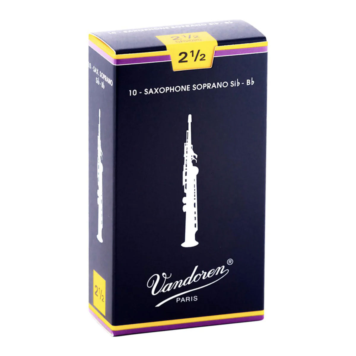 Vandoren Soprano Sax Reeds 2.5 - Per Each Reed Saxophone Reeds