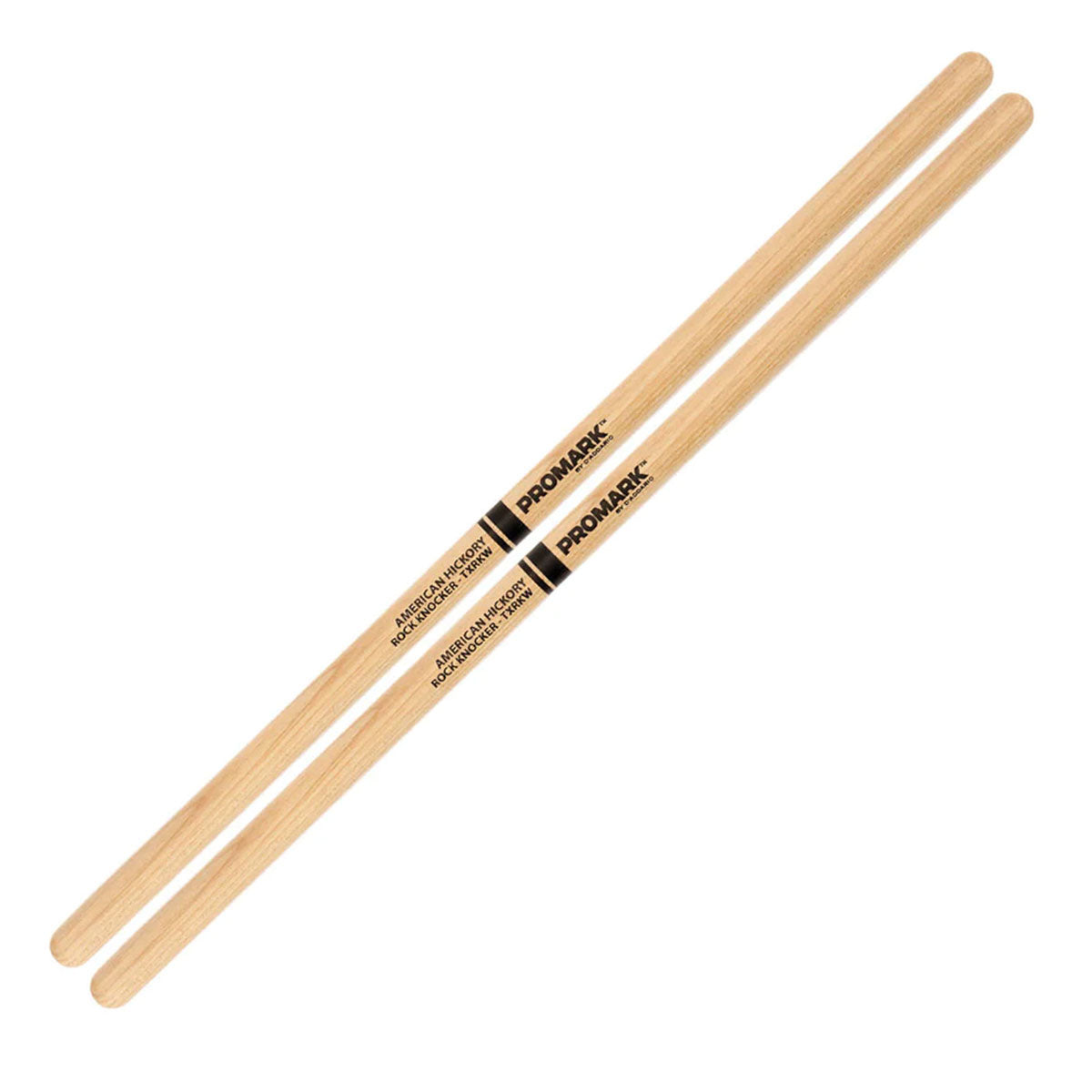 Promark TXRKW Hickory Rock Knocker Drumsticks