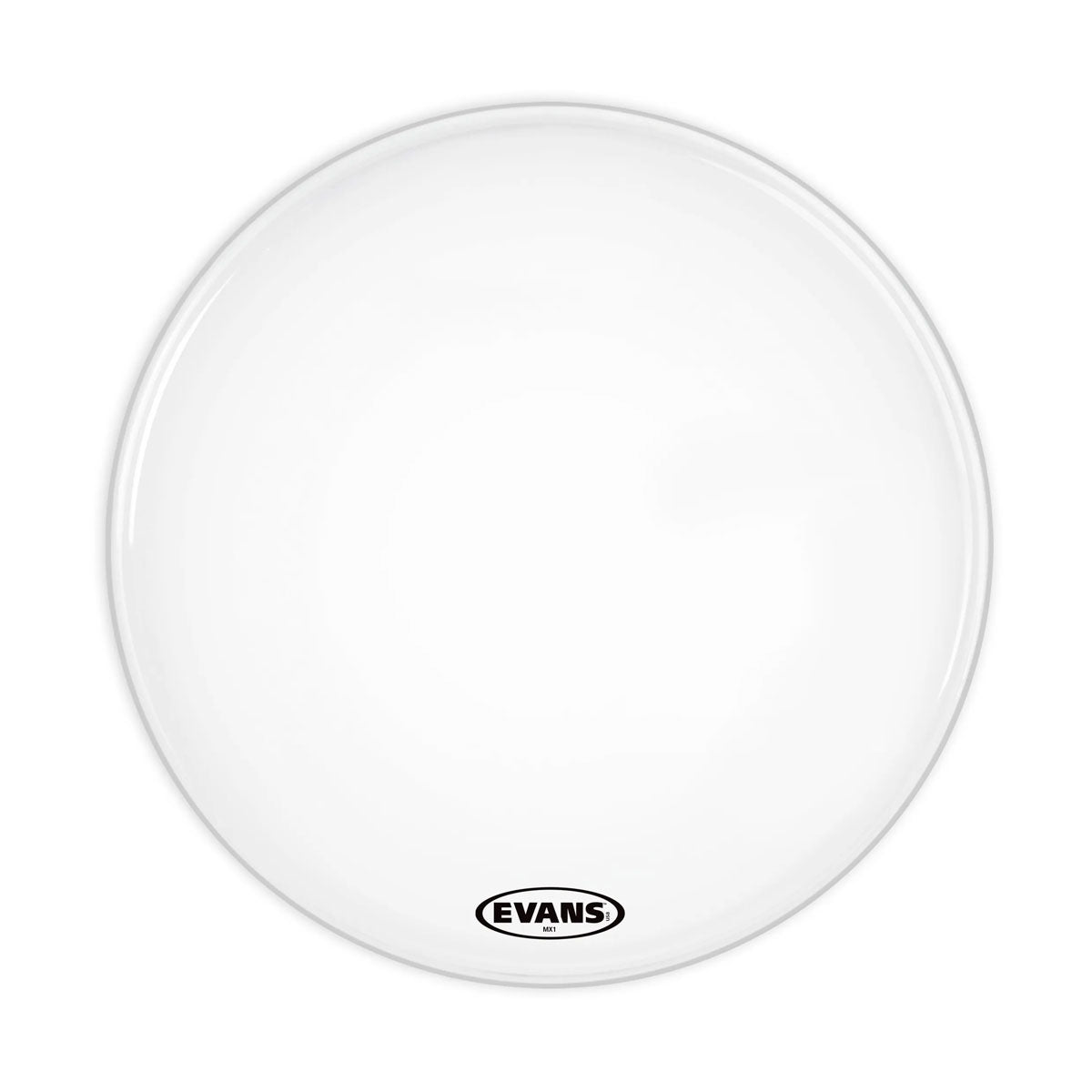 Evans BD20MX1W Marching Bassdrum Head White Drumhead