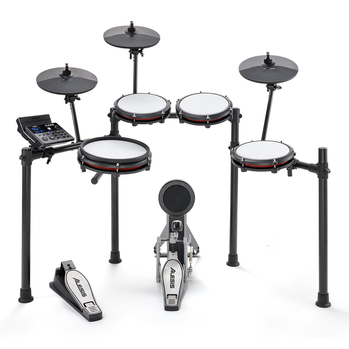 Alesis Nitro Max 8-Piece Electronic Drumkit with Mesh Heads & BT