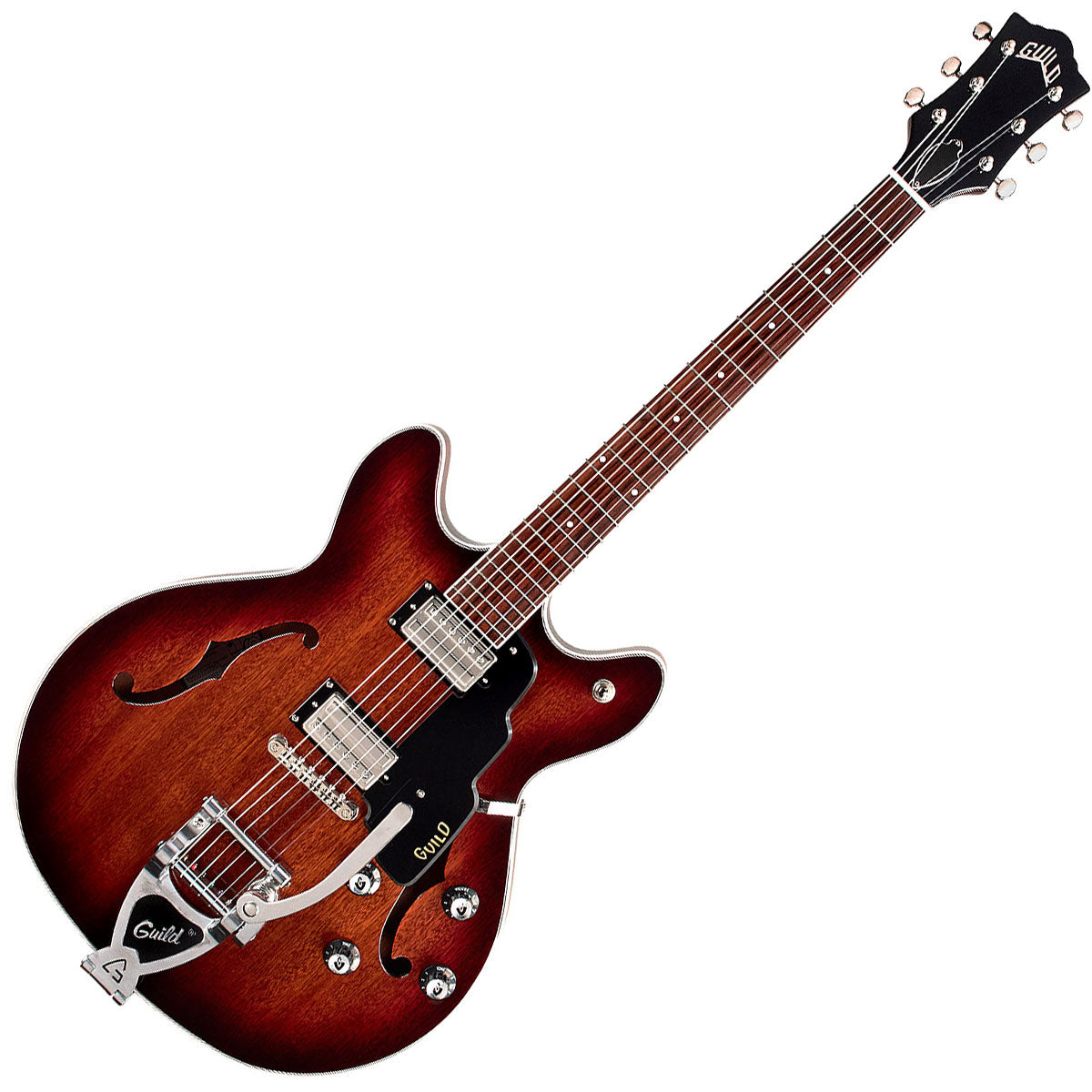 Guild Starfire I DC Semi-hollow Electric Guitar - California Burst