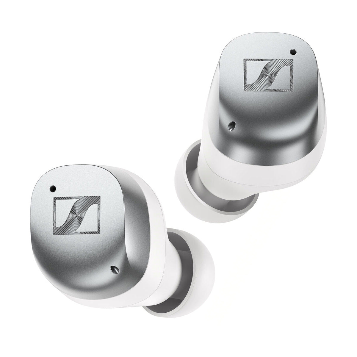 Sennheiser MOMENTUM True Wireless 4 Noise-Canceling Earbuds - White Silver Wireless Earbuds