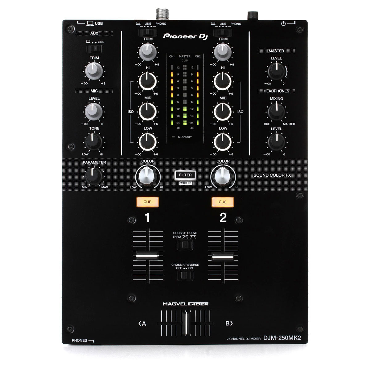 Pioneer DJM-250MK2 DJ Mixer