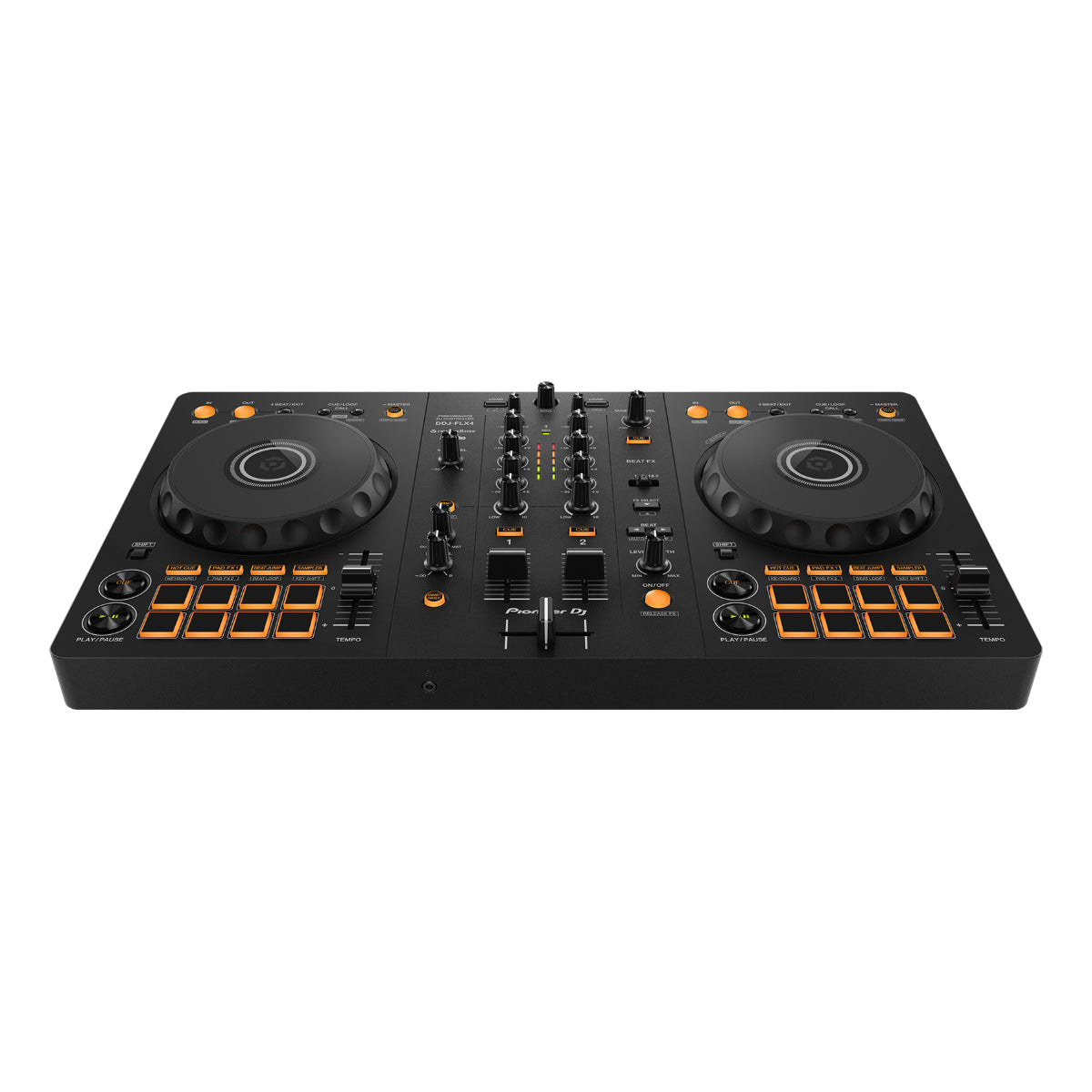 Pioneer DJ DDJ-FLX4 Portable 2-Channel rekordbox DJ and Serato Controller