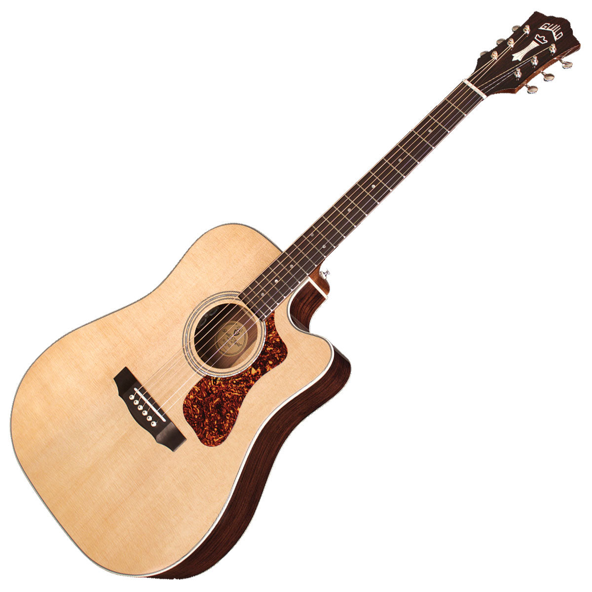 Guild D-150 Acoustic/Electric Guitar with bag - Natural