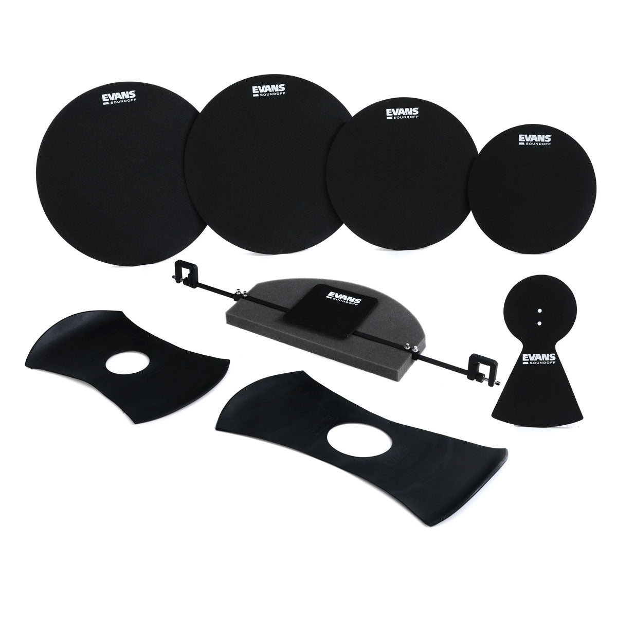 Evans SOSETFSN SoundOff Fusion Drum Mute Set