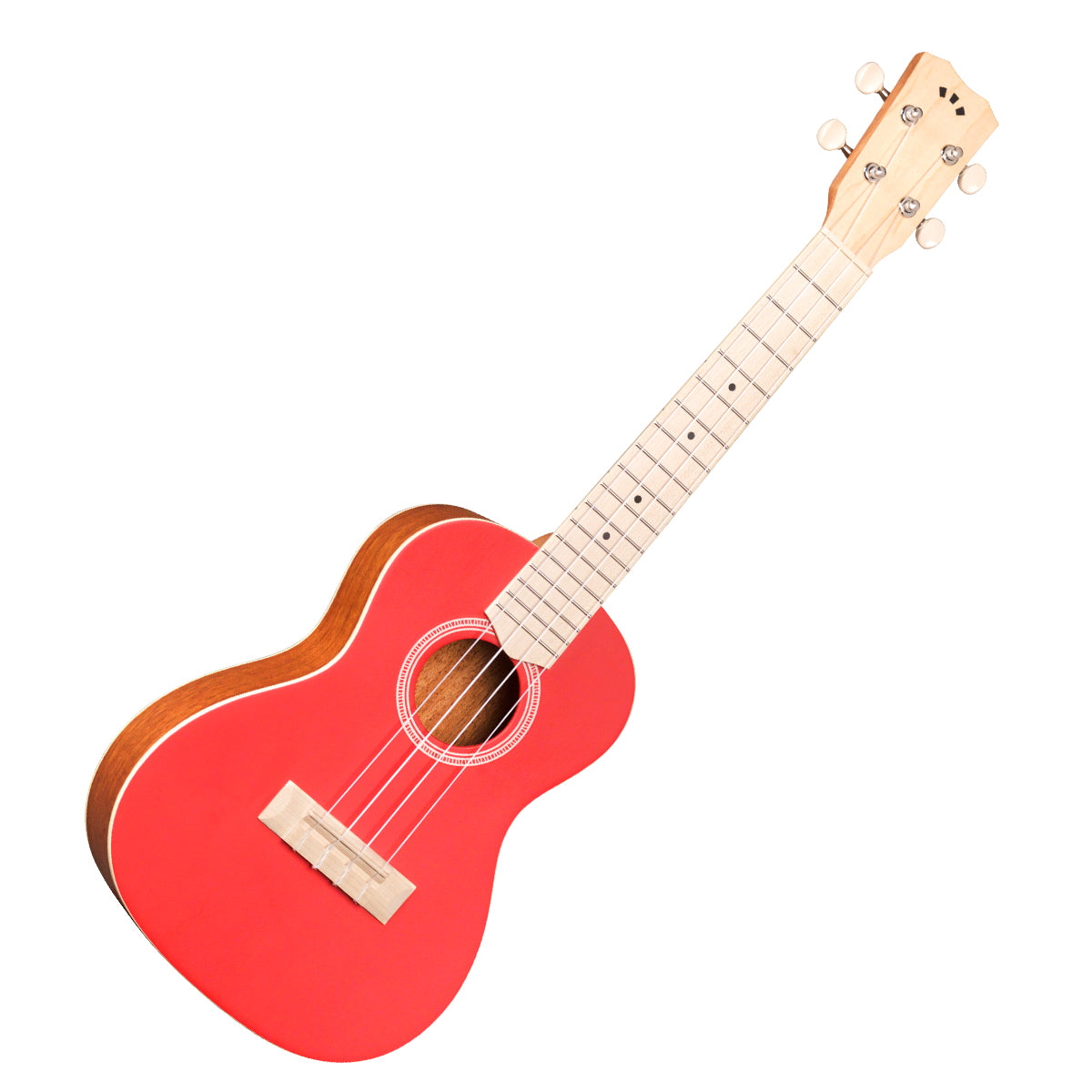 Cordoba 15CM Matiz Chili Red Concert Ukulele with Color-Matching Nylon Gig Bag