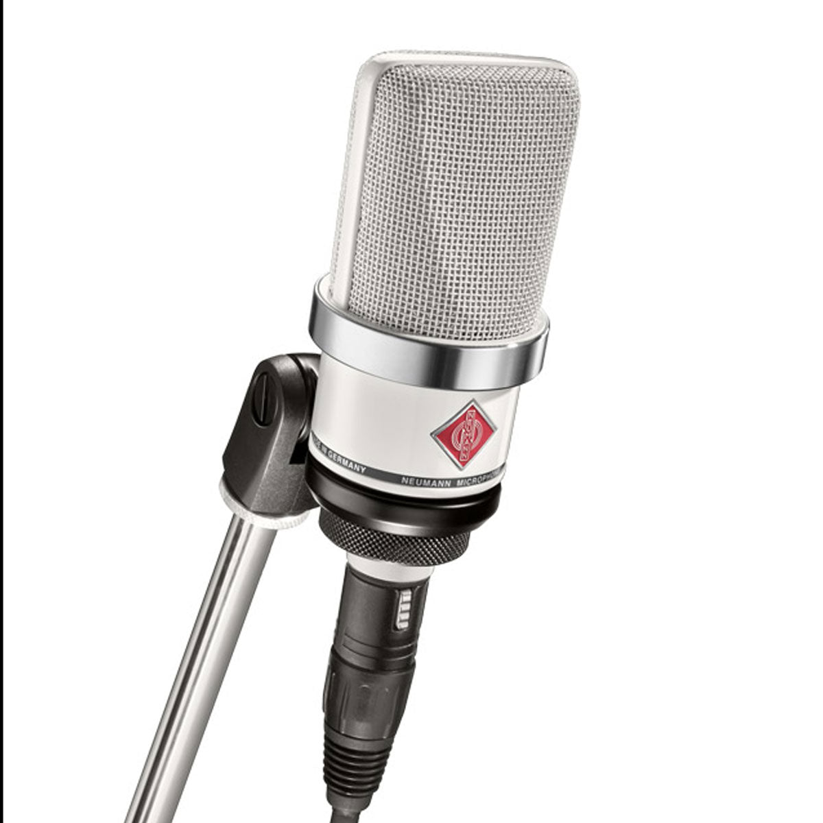 Neumann TLM 102 Studio Set Large Diaphragm Condenser Microphone - Limited White Edition
