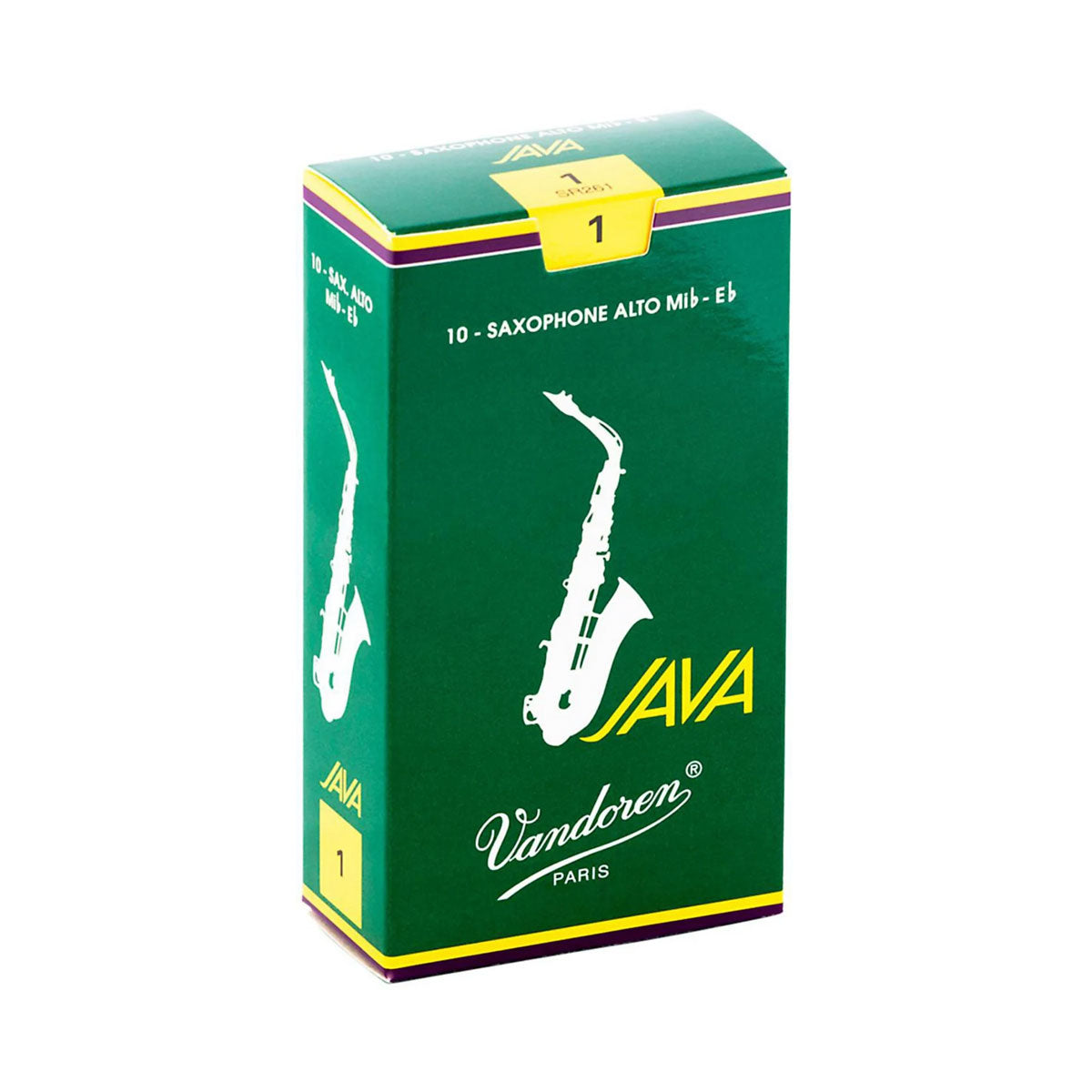 Vandoren Java Alto Sax Reeds 1 - Per Box of 10