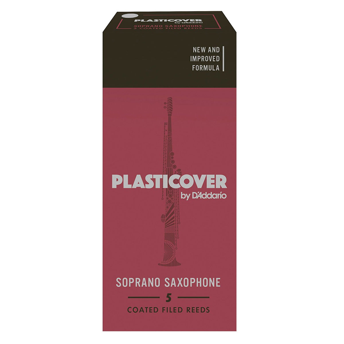 D'Addario RRP05SSX250 Plasticover Soprano Sax 2.5 Reed - Per Reed