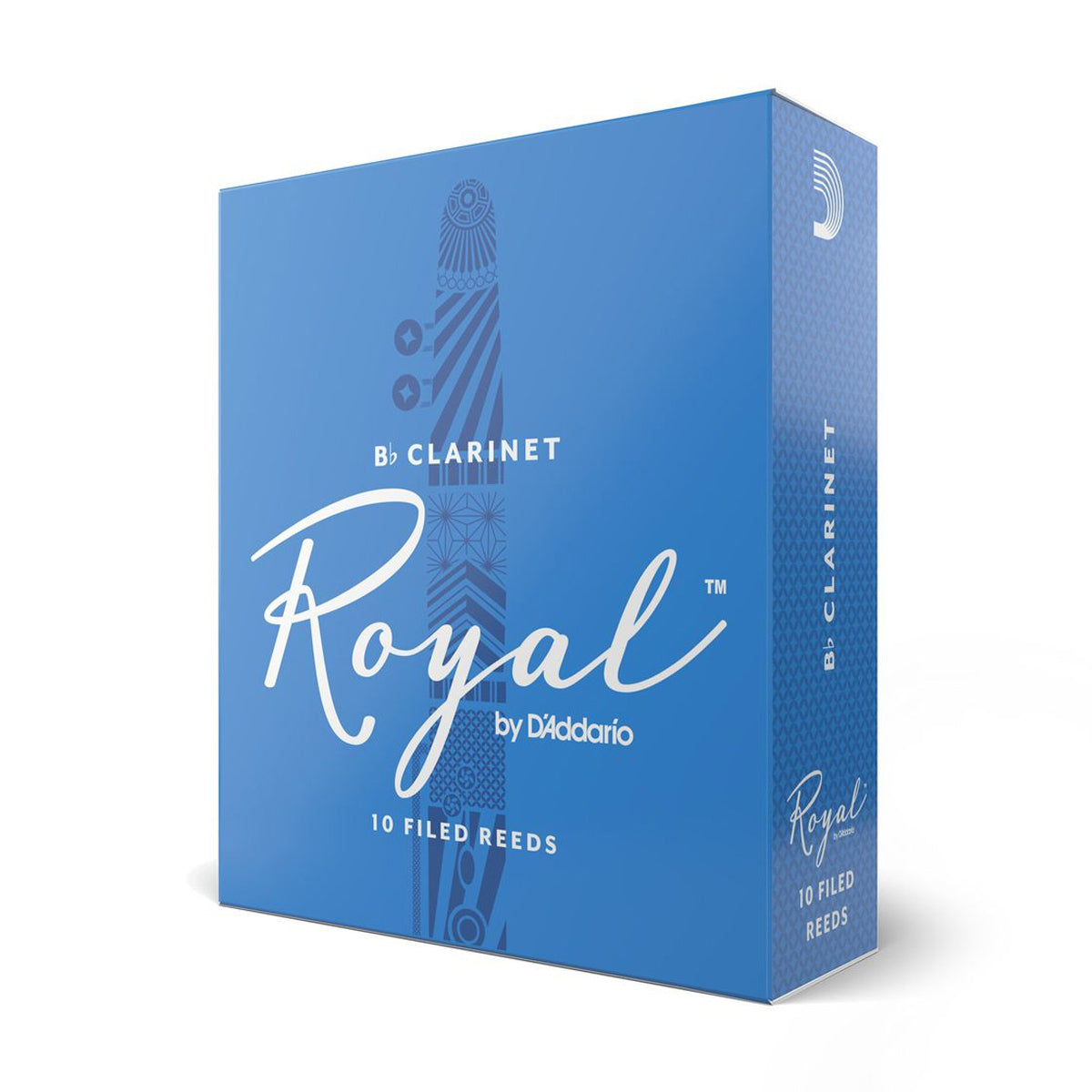 D’Addario RCB1020 Royal Bb Clarinet 2 Reed - Per Box Clarinets