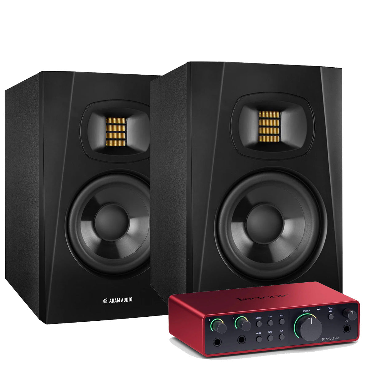 Adam Audio T5V Studio Bundle 2
