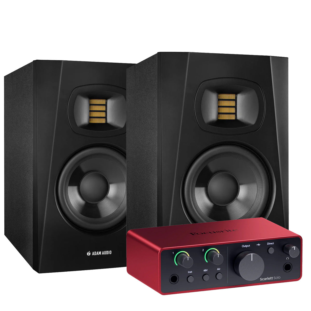 Adam Audio T5V Studio Bundle