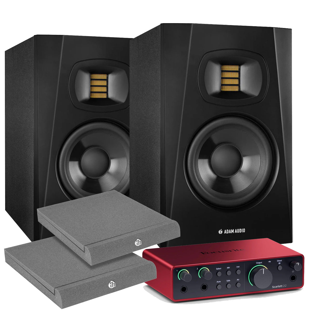 Adam Audio T7V Studio Monitor Bundle