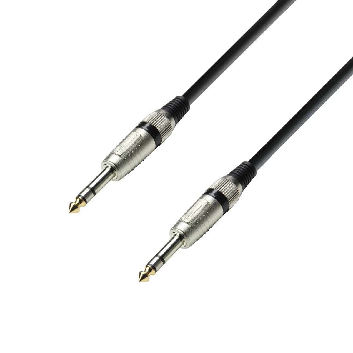 Adam Hall Cables K3 BVV 0600 - Audio Cable 6.3mm Jack stereo to 6.3mm Jack stereo 6m Balanced TRS Cables