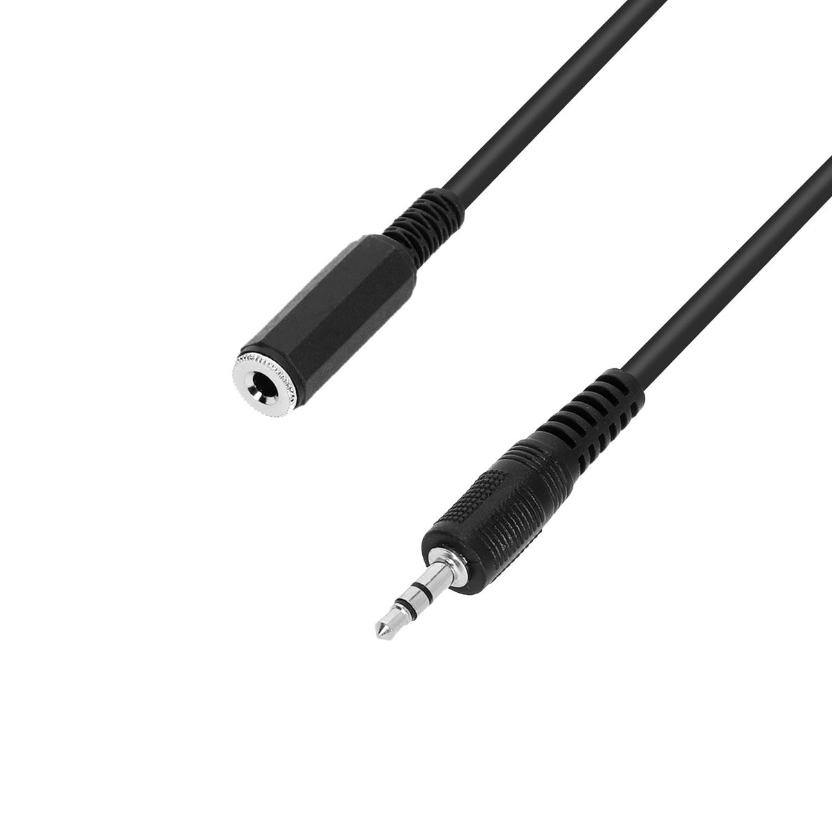 Adam Hall Cables K3BYW0300 3.5mm Stereo Female Jack to 3.5mm Stereo Male Jack Headphone Extension Cable 3m Headphone
