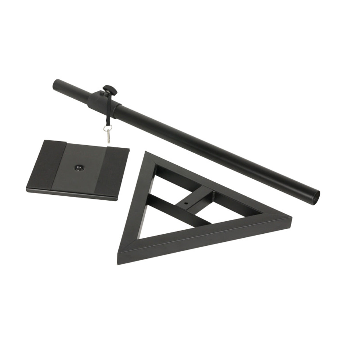 Adam Hall Stands SKDB039 Height-Adjustable Studio monitor Stand - Each Studio Monitor Stands