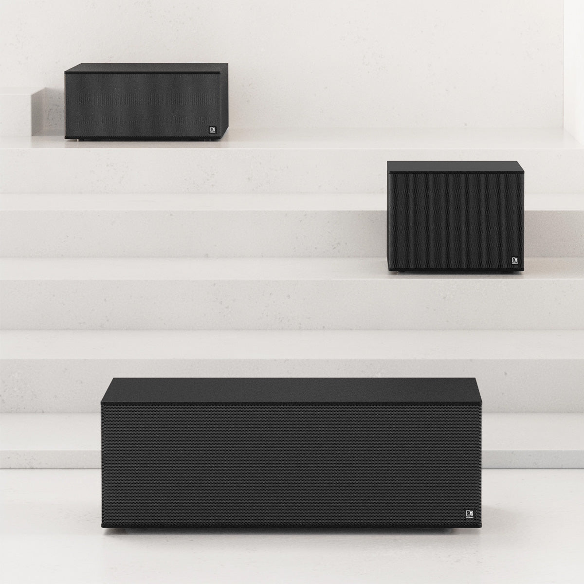 Audac ARCHI10/B Compact 10inch Architectural Subwoofer - Black (Indoor)