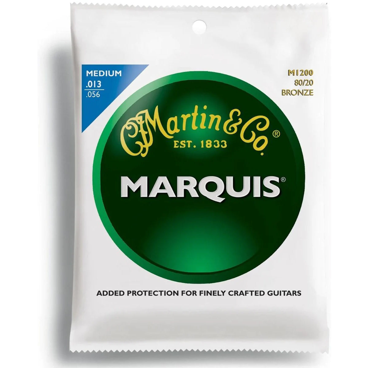 CF Martin M1200 Marquis 80/20 Bronze Acoustic Guitar Strings Medium Gauge