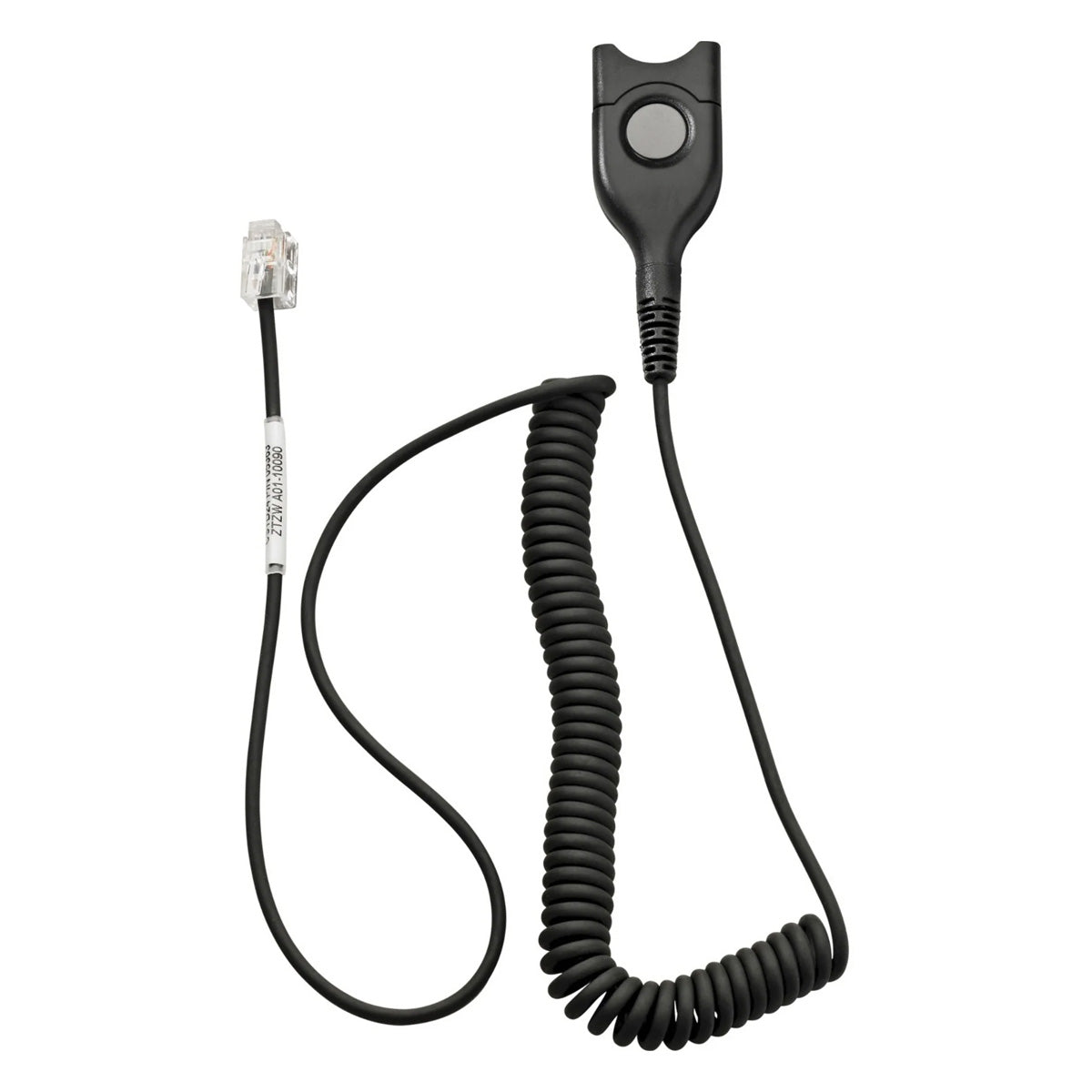 EPOS CSTD 08 Cable Headset Bottom Cable Coiled Easy Disconnect