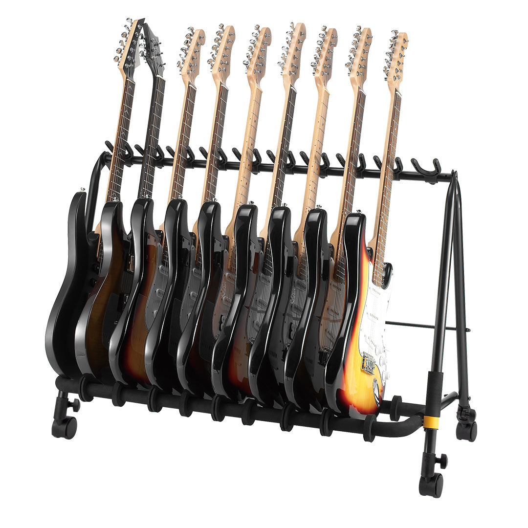 Hercules GS525BPLUS Display Guitar Rack Stand for 5 Guitars w/Casters