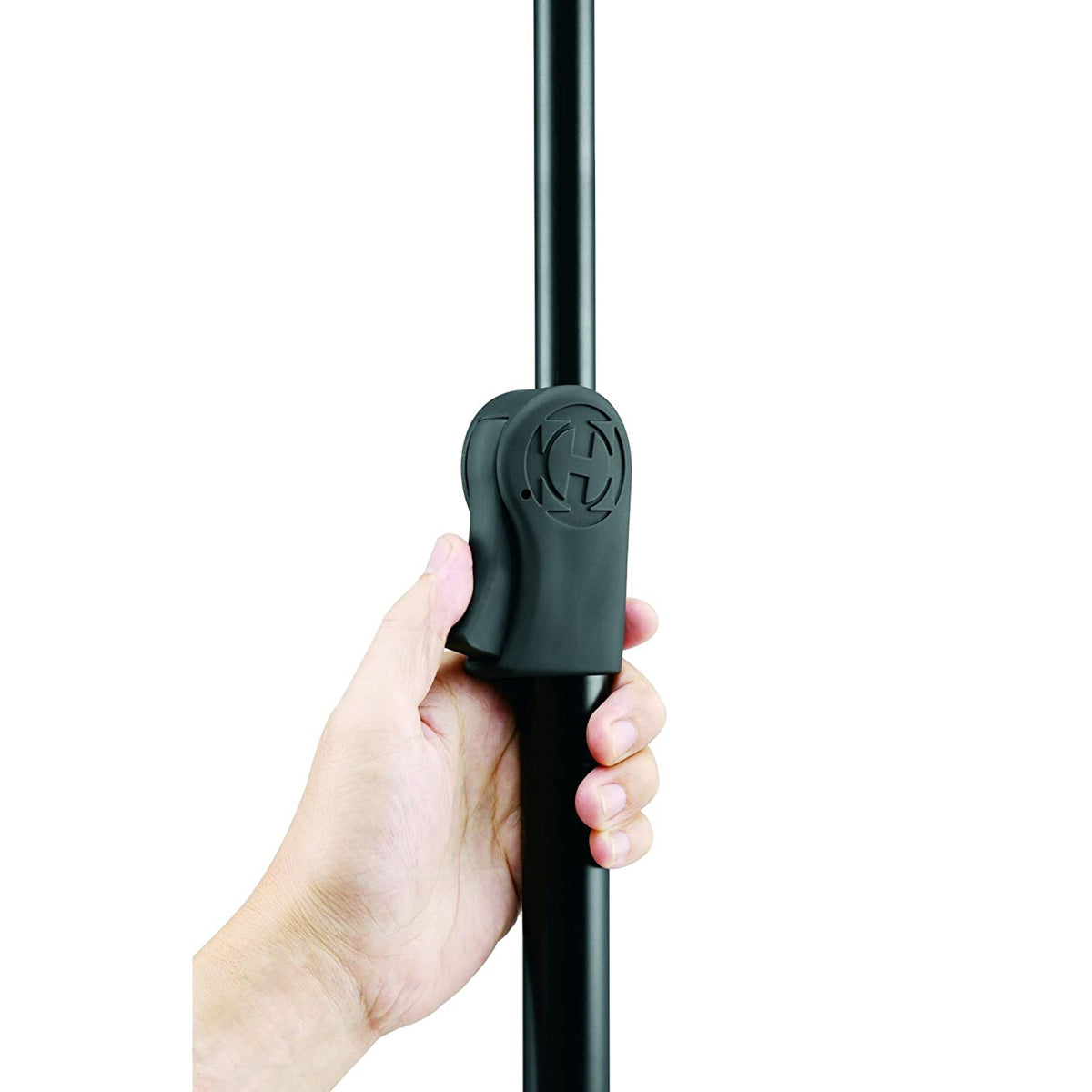 Hercules MS531B EZ Clutch Tripod Microphone Stand w/ Hideaway 2-in-1 Boom and EZ Mic. Clip