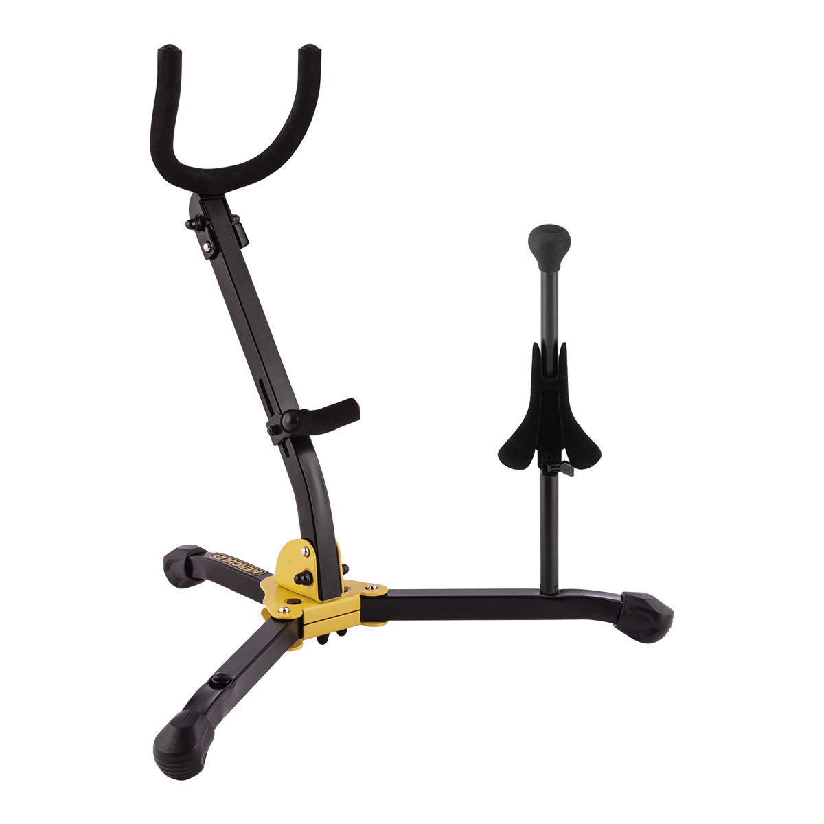 Hercules Stands DS533BB 1 Alto/Tenor SAX and 1 Soprano SAX Stand w/ Bag