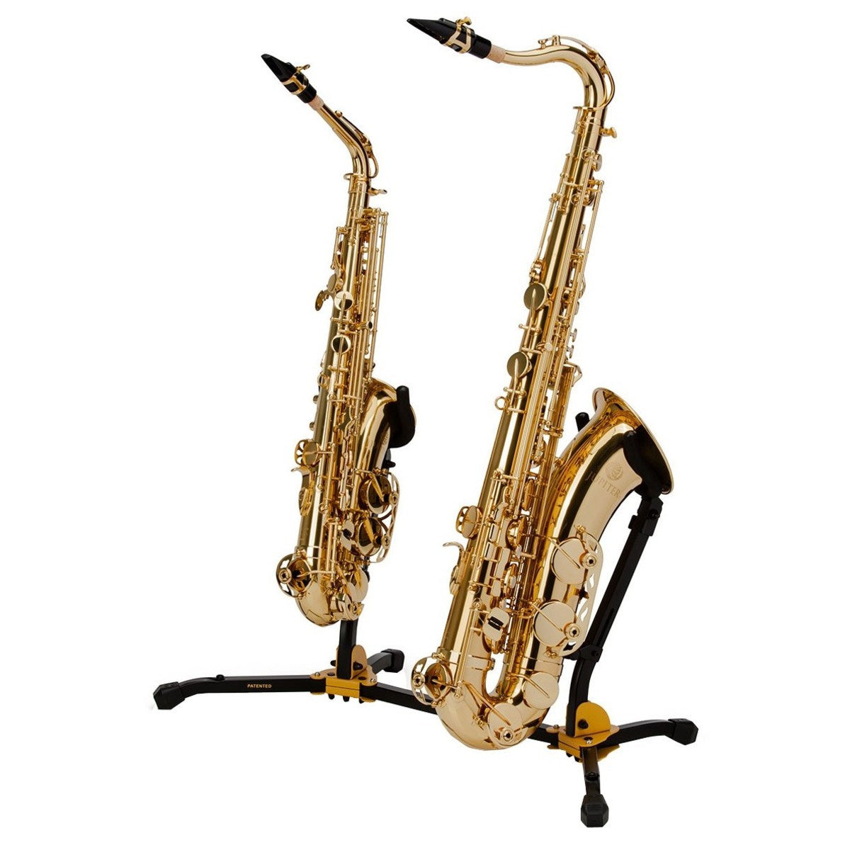 Hercules Stands DS536B 1 Baritone SAX and 1 Alto/Tenor SAX Stand