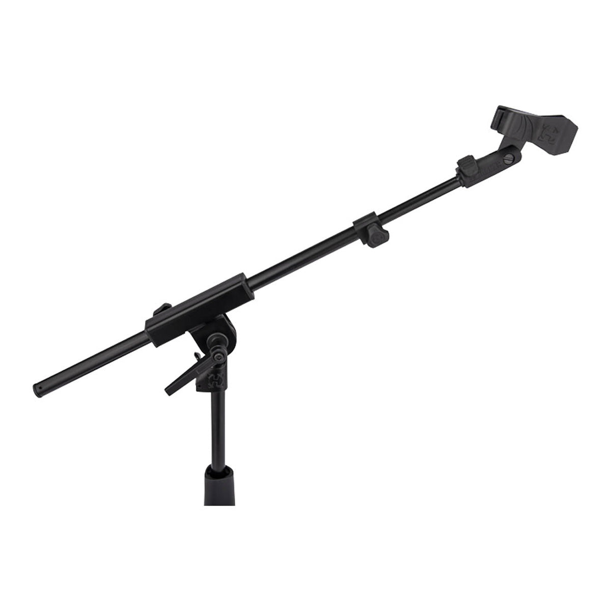 Hercules Stands MS120BPRO Low profile H Base Microphone Stand w/ Telescopic Boom