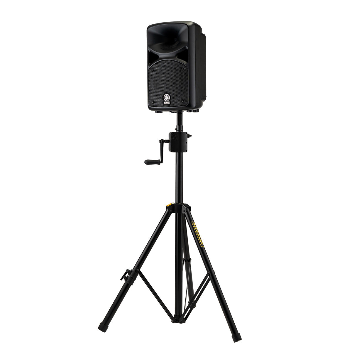 Hercules Stands SS710B PLUS Gear Up Speaker Stand with Leveling Leg Speaker Stands