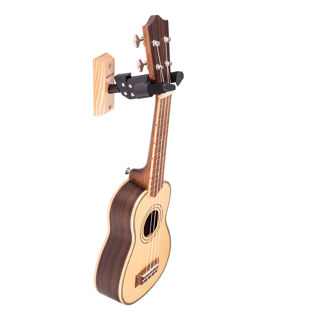Hercules USP10WB Auto Grab Wooden Base Ukelele Wall Hanger