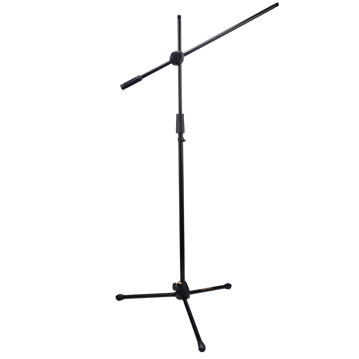Hercules MS434B Stage Series Quick Turn Tripod Microphone Stand w/ 2-Way Boom Tripod Boom Stands