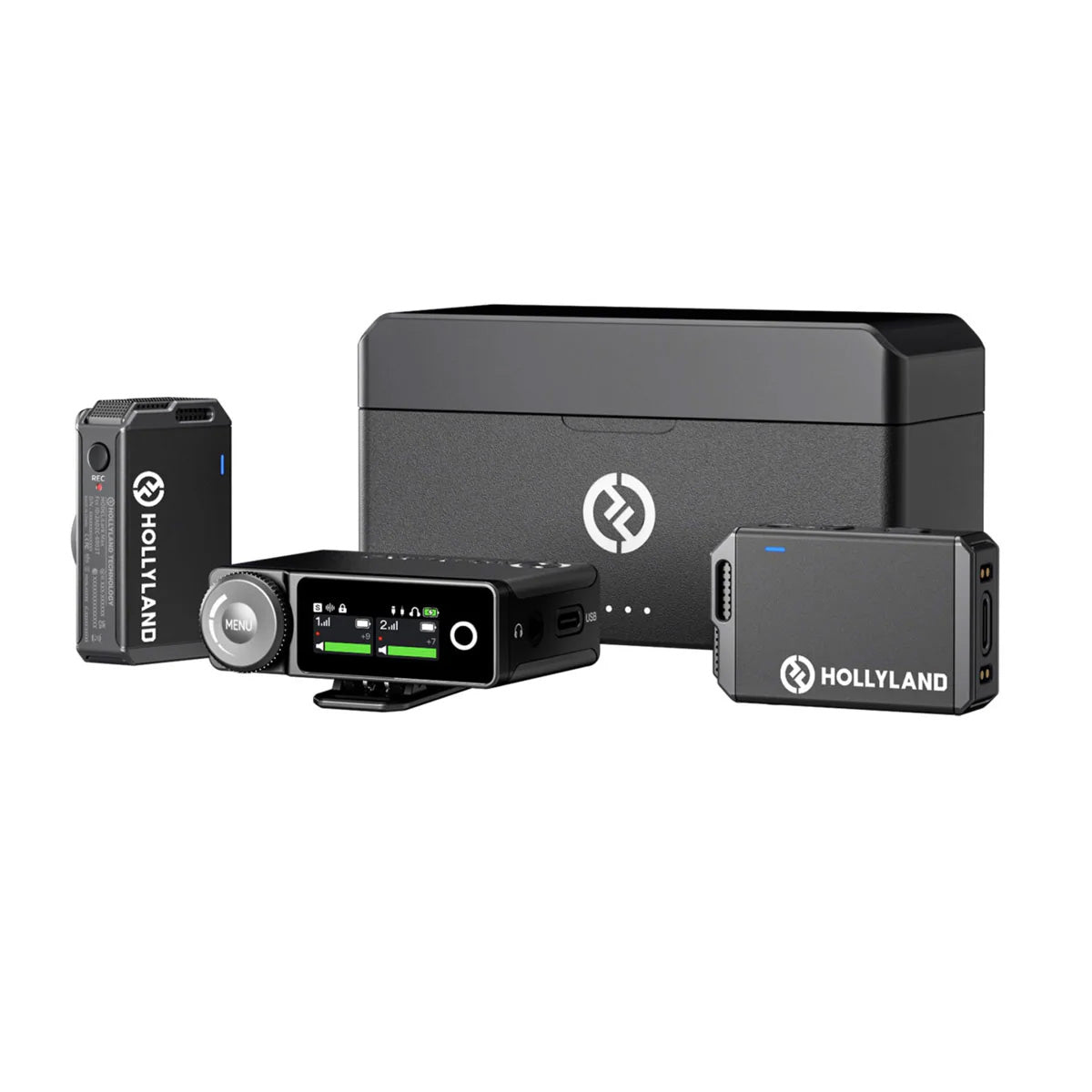Hollyland LARK MAX Duo 2-Person Wireless Microphone System