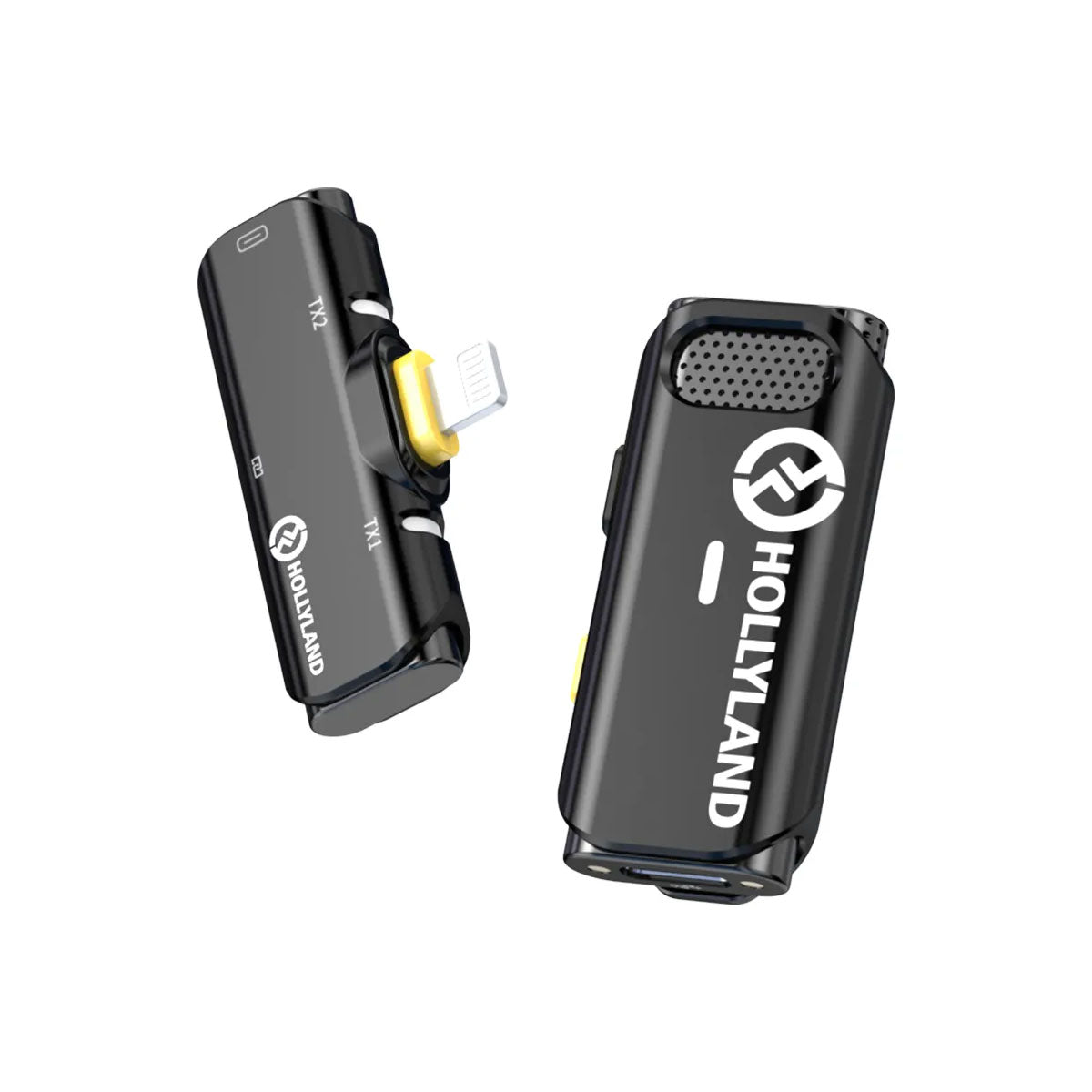 Hollyland LARK C1 SOLO Wireless Microphone System with Lightning Connector for iOS Devices Lapel Systems