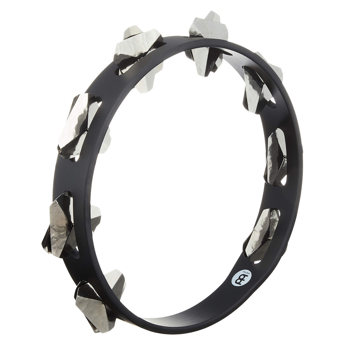 MEINL STA1SBK Handheld Tambourine Super Dry Studio 10 Inch w/Steel Jingles - B-Stock