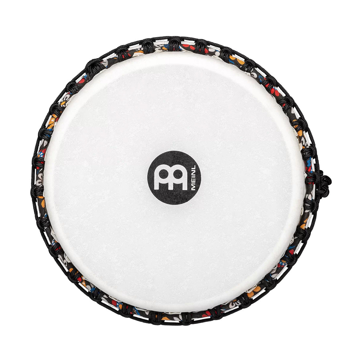 Meinl PADJ7MF Djembe Rope Tuned Travel Series 10" Goat Head - Day of the Dead
