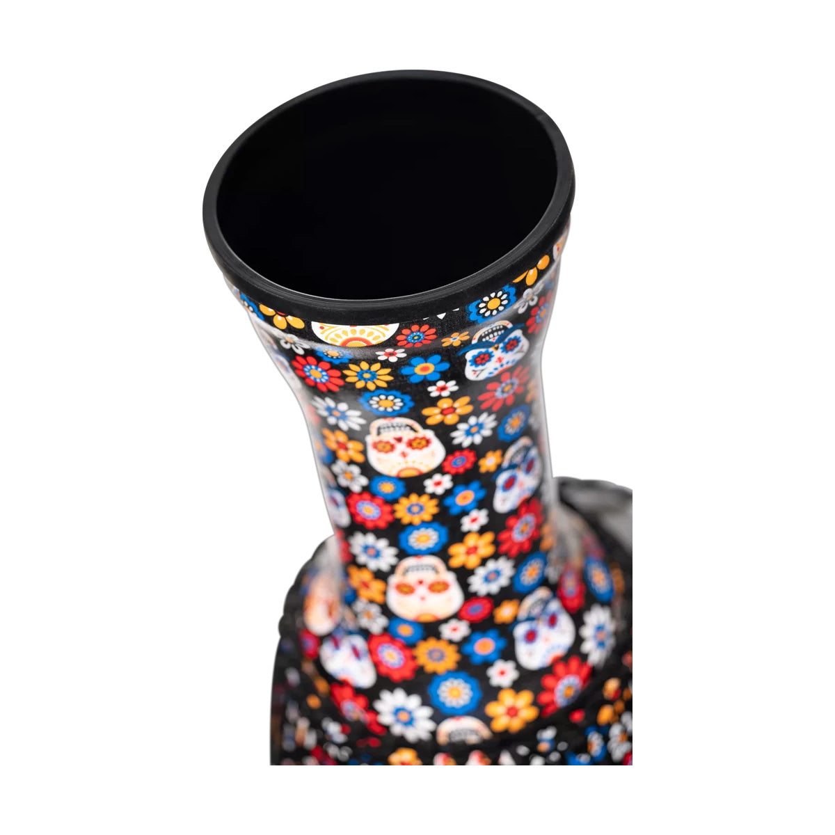 Meinl PADJ7MF Djembe Rope Tuned Travel Series 10" Goat Head - Day of the Dead