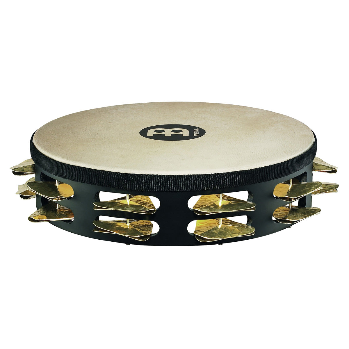 Meinl Tambourine Sup Dry 2 Row Steel